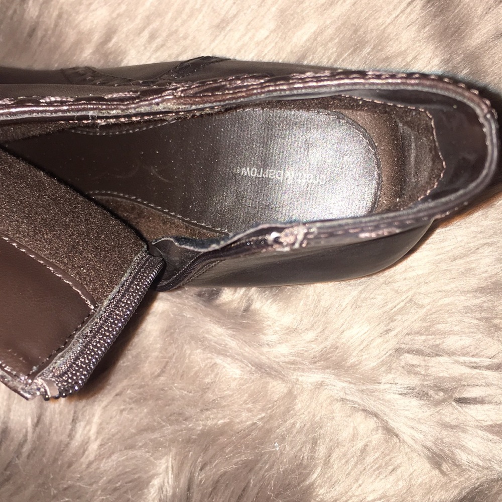 CROFT & BARROW 10 NWOT BROWN BOOT 👢 WITH STITCH - Picture 5 of 6